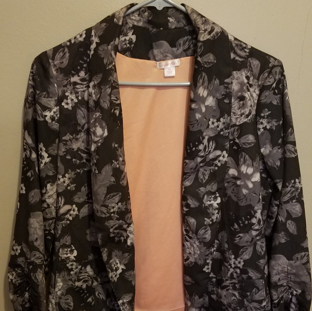 Floral Blazer